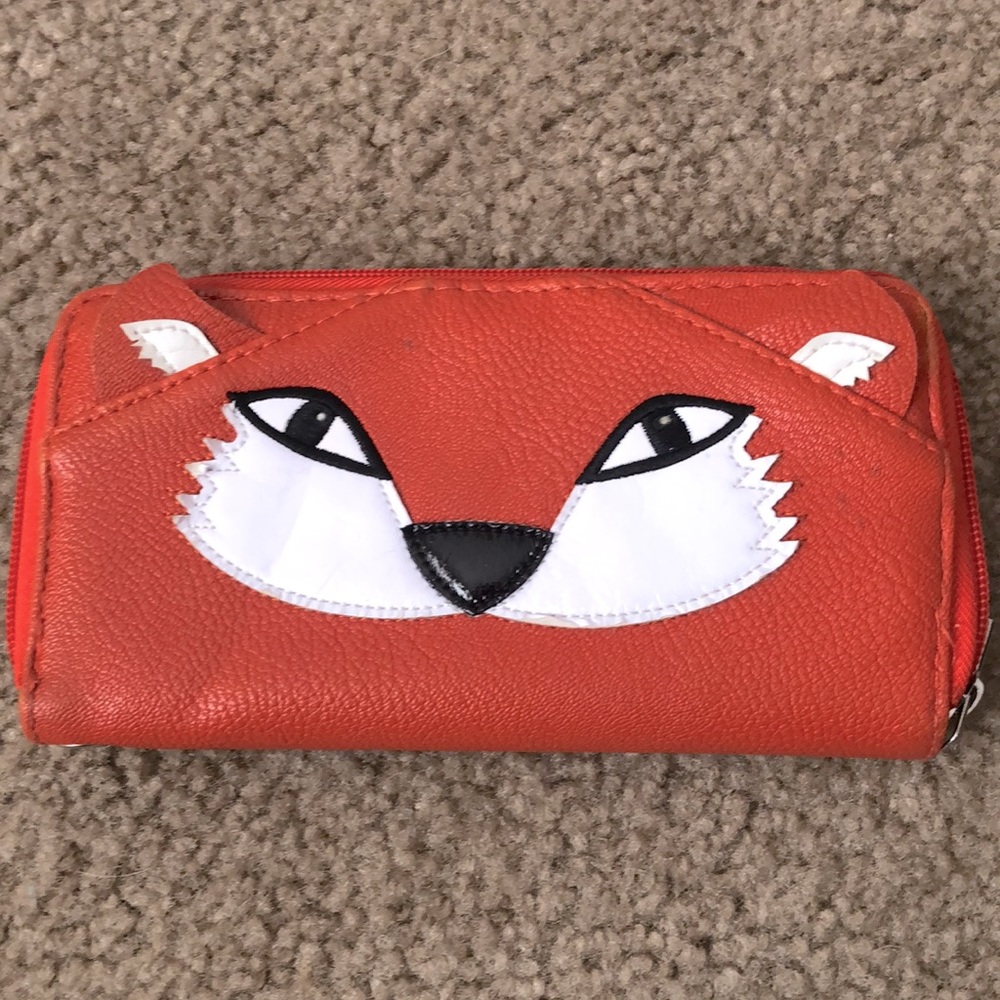 Cute little fox head wallet